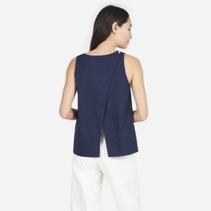 Navy Everlane Top